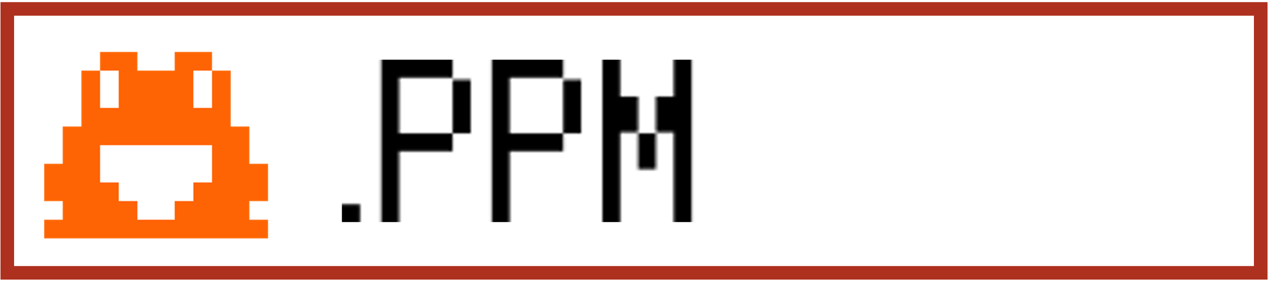 Export as .ppm